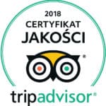 Certyfikat jakości Tripadvisor - Wrocławska